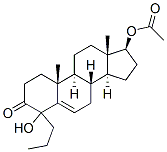 17beta-Acetoxy-4-hydroxy-4-propyl-5-androsten-3-one CAS#: 59251-16-0