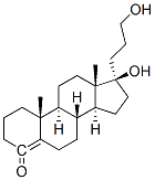 17beta-hydroxy-17-(3-hydroxypropyl)androst-4-ene-4-one CAS#: 55542-27-3