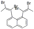 1,8-Bis[(Z)-1,2-dibromo-1-propenyl]naphthalene CAS#: 56701-41-8