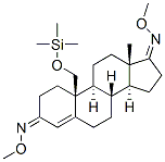 19-[(Trimethylsilyl)oxy]androst-4-ene-3,17-dione bis(O-methyl oxime) CAS#: 55836-46-9
