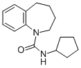 1H-1-Benzazepine-1-carboxamide,N-cyclopentyl-2,3,4,5-tetrahydro-(9CI) CAS#: 585574-69-2