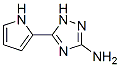 1H-1,2,4-Triazol-3-amine, 5-(1H-pyrrol-2-yl)- (9CI) CAS#: 502546-40-9