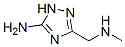 1H-1,2,4-Triazole-3-methanamine, 5-amino-N-methyl- (9CI) CAS#: 502546-39-6