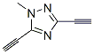 1H-1,2,4-Triazole, 3,5-diethynyl-1-methyl- (9CI) CAS#: 55847-48-8