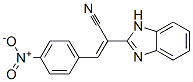 1H-Benzimidazol-2-acetonitrile, alpha((4-nitrophenyl)methylene)- CAS#: 57319-67-2