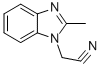 1H-Benzimidazole-1-acetonitrile,2-methyl-(9CI) CAS#: 54980-87-9