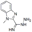 1H-Benzimidazole-2-carboximidicacid,1-methyl-,hydrazide(9CI) CAS#: 43102-12-1