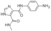 1H-IMIDAZOLE-4,5-DICARBOXYLIC ACID 4-[(4-AMINO-PHENYL)-AMIDE] 5-METHYLAMIDE CAS#: 436088-53-8