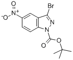 1H-INDAZOLE-1-CARBOXYLIC ACID,3-BROMO-5-NITRO-,1,1-DIMETHYLETHYL ESTER CAS#: 473416-22-7