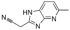 1H-Imidazo[4,5-b]pyridine-2-acetonitrile,  5-methyl-  (9CI) CAS#: 577777-16-3