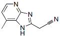 1H-Imidazo[4,5-b]pyridine-2-acetonitrile,  7-methyl-  (9CI) CAS#: 577777-13-0