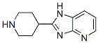 1H-Imidazo[4,5-b]pyridine,2-(4-piperidinyl)-(9CI) CAS#: 578709-10-1