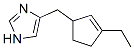 1H-Imidazole,  4-[(3-ethyl-2-cyclopenten-1-yl)methyl]-  (9CI) CAS#: 462118-27-0