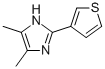 1H-Imidazole,  4,5-dimethyl-2-(3-thienyl)- CAS#: 496807-49-9