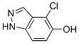 1H-Indazol-5-ol,  4-chloro- CAS#: 478834-25-2