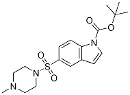1H-Indole-1-carboxylic acid, 5-[(4-Methyl-1-piperazinyl)sulfonyl]-, 1,1-diMethylethyl ester CAS#: 519148-73-3