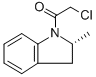 1H-Indole, 1-(chloroacetyl)-2,3-dihydro-2-methyl-, (2R)- (9CI) CAS#: 517866-45-4
