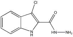 1H-Indole-2-carboxylicacid,3-chloro-,hydrazide(9CI) CAS#: 441801-15-6