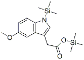 1H-Indole-3-acetic acid, 5-methoxy-1-(trimethylsilyl)-, trimethylsilyl ester CAS#: 55887-55-3