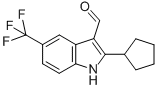 1H-Indole-3-carboxaldehyde,2-cyclopentyl-5-(trifluoromethyl)-(9CI) CAS#: 591720-28-4