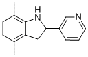 1H-Indole,2,3-dihydro-4,7-dimethyl-2-(3-pyridinyl)-(9CI) CAS#: 591757-64-1