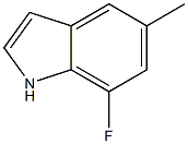 1H-Indole,7-fluoro-5-methyl-(9CI) CAS#: 442910-91-0