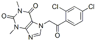 1H-Purine-2,6-dione,  7-[2-(2,4-dichlorophenyl)-2-oxoethyl]-3,7-dihydro-1,3-dimethyl- CAS#: 540773-64-6