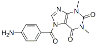 1H-Purine-2,6-dione, 7-(4-aminobenzoyl)-3,7-dihydro-1,3-dimethyl- CAS#: 59547-59-0