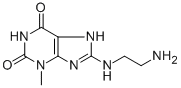 1H-Purine-2,6-dione, 8-[(2-aminoethyl)amino]-3,7-dihydro-3-methyl- (9CI) CAS#: 476482-39-0