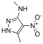 1H-Pyrazol-3-amine,  N,5-dimethyl-4-nitro- CAS#: 53960-84-2