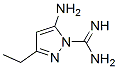 1H-Pyrazole-1-carboximidamide, 5-amino-3-ethyl- CAS#: 55458-21-4