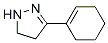1H-Pyrazole, 3-(1-cyclohexen-1-yl)-4,5-dihydro- CAS#: 49636-37-5
