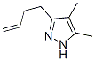 1H-Pyrazole,  3-(3-butenyl)-4,5-dimethyl-  (9CI) CAS#: 53315-87-0