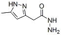 1H-Pyrazole-3-acetic acid, 5-methyl-, hydrazide CAS#: 57245-91-7