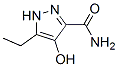 1H-Pyrazole-3-carboxamide,  5-ethyl-4-hydroxy- CAS#: 51173-01-4