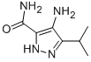 1H-Pyrazole-3-carboxamide,4-amino-5-(1-methylethyl)-(9CI) CAS#: 521300-03-8