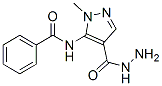 1H-Pyrazole-4-carboxylicacid,5-(benzoylamino)-1-methyl-,hydrazide(9CI) CAS#: 548775-39-9