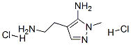 1H-Pyrazole-4-ethanamine,5-amino-1-methyl-,dihydrochloride(9CI) CAS#: 474956-76-8