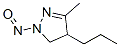 1H-Pyrazole, 4,5-dihydro-3-methyl-1-nitroso-4-propyl- CAS#: 57832-64-1