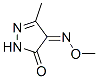 1H-Pyrazole-4,5-dione, 3-methyl-, 4-(O-methyloxime) (9CI) CAS#: 404910-04-9
