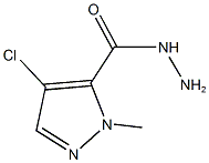1H-Pyrazole-5-carboxylicacid,4-chloro-1-methyl-,hydrazide(9CI) CAS#: 400878-07-1
