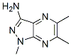 1H-Pyrazolo[3,4-b]pyrazin-3-amine,1,5,6-trimethyl-(9CI) CAS#: 500727-70-8