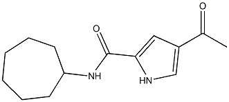 1H-Pyrrole-2-carboxamide,4-acetyl-N-cycloheptyl-(9CI) CAS#: 439096-49-8