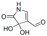 1H-Pyrrole-3-carboxaldehyde, 4,5-dihydro-4,4-dihydroxy-5-oxo- (9CI) CAS#: 475502-72-8