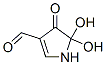 1H-Pyrrole-3-carboxaldehyde, 4,5-dihydro-5,5-dihydroxy-4-oxo- (9CI) CAS#: 475502-73-9