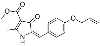 1H-Pyrrole-3-carboxylicacid,4,5-dihydro-2-methyl-4-oxo-5-[[4-(2-propenyloxy)phenyl]methylene]-,methylester(9CI) CAS#: 593241-77-1