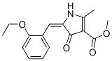1H-Pyrrole-3-carboxylicacid,5-[(2-ethoxyphenyl)methylene]-4,5-dihydro-2-methyl-4-oxo-,methylester(9CI) CAS#: 593241-76-0