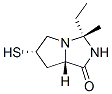 1H-Pyrrolo[1,2-c]imidazol-1-one,3-ethylhexahydro-6-mercapto-3-methyl-,(3R,6S,7aS)-(9CI) CAS#: 474670-64-9