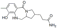 1H-Pyrrolo(2,1-c)(1,4)benzodiazepine-2-propionamide, 2,3,5,10,11,11a-h exahydro-9-hydroxy-8-methyl-5-oxo- CAS#: 5550-39-0