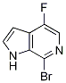 1H-Pyrrolo[2,3-c]pyridine, 7-broMo-4-fluoro- CAS#: 446284-38-4